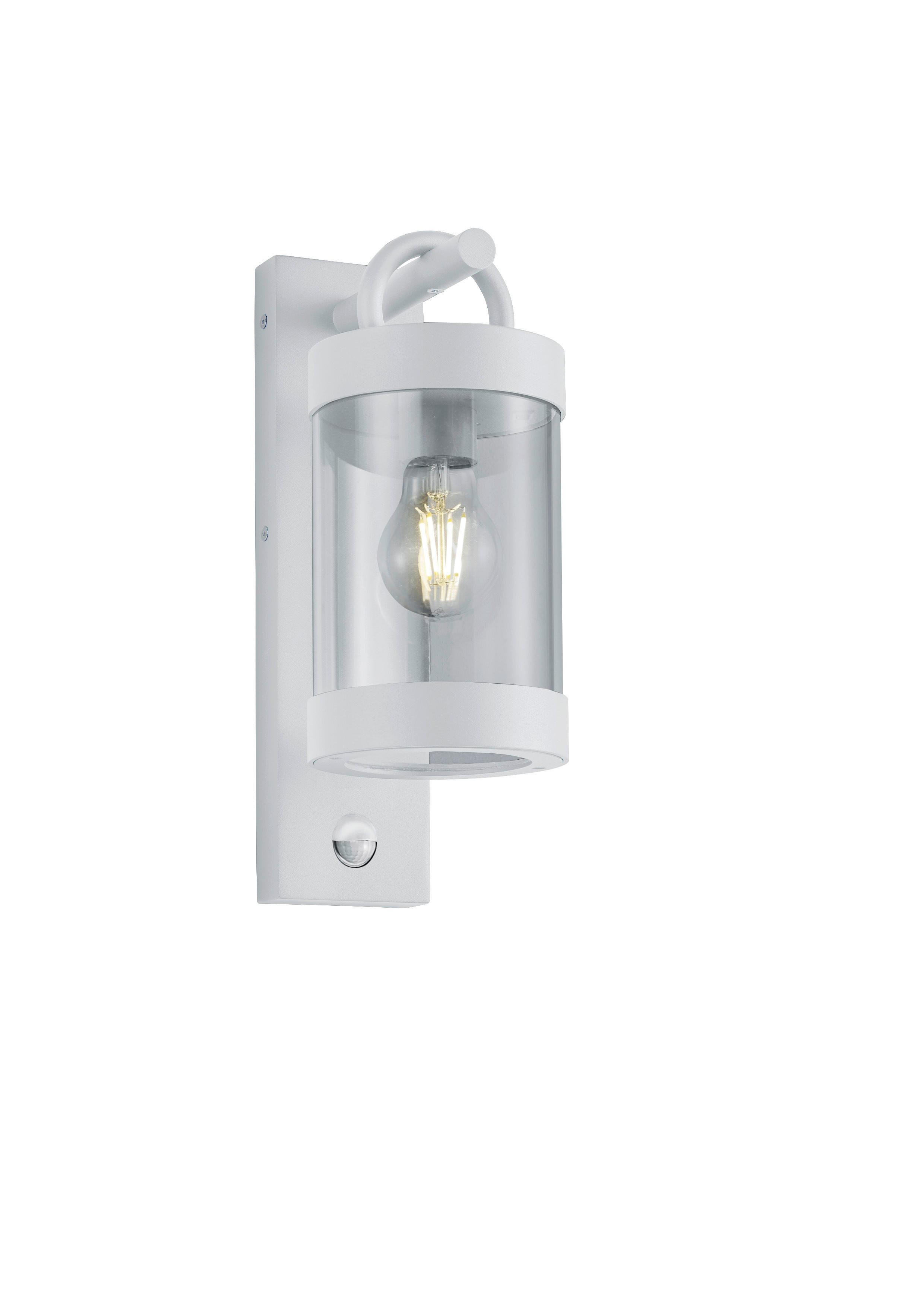 Außenwandleuchten Sambesi 28w Aluminium, Wandmontage - Weiß, Basics, Metall (12,5/33/18,6cm) - Trio Leuchten