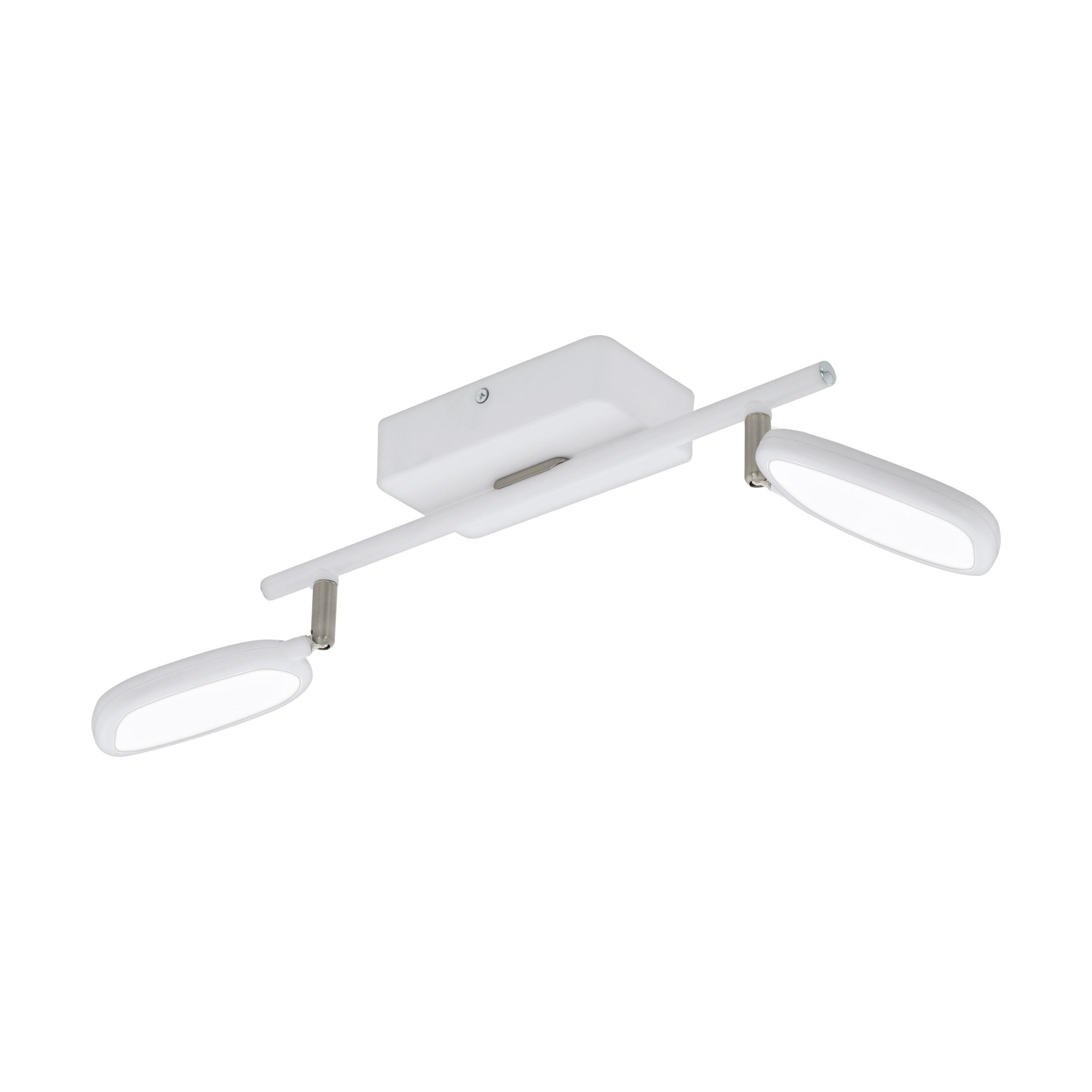 LED-Deckenleuchte Palombare- Connect L: 36,5cm Farbwechsler - Weiß, Design, Kunststoff/Metall (8/36,5cm) - Eglo