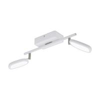 LED-Deckenleuchte Palombare- Connect L: 36,5cm Farbwechsler - Weiß, Design, Kunststoff/Metall (8/36,5cm) - Eglo