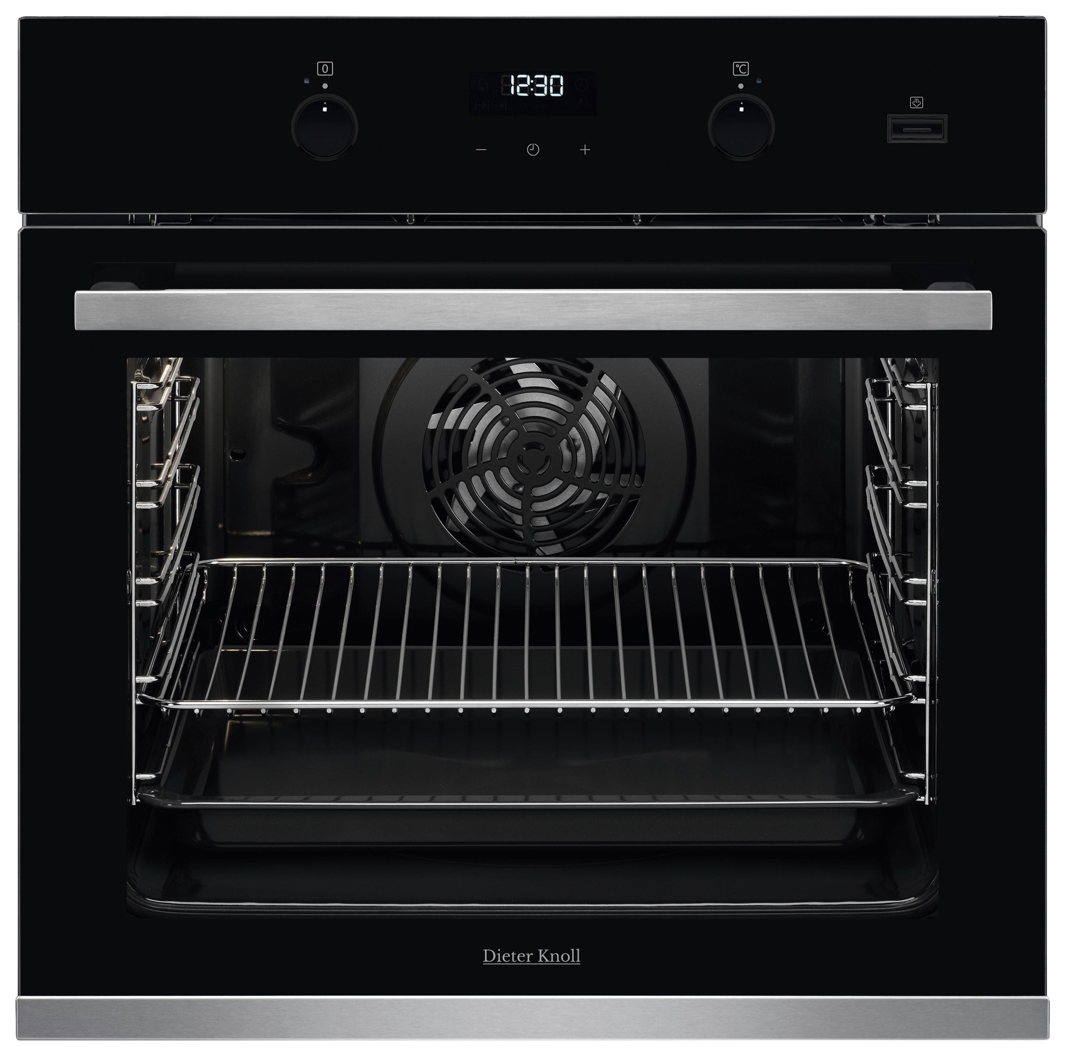 VSTAVANÁ RÚRA DKB65902XK - čierna/farba ušľachtilej ocele, Basics, kov (59,4cm) - Dieter Knoll