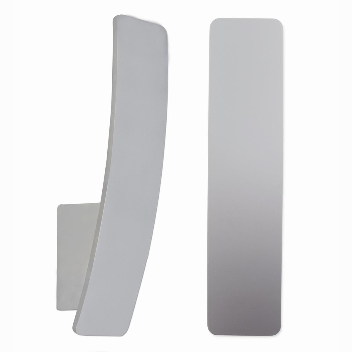 LED-Wandleuchte Stan 1-Flammig, Warmweiß - Silberfarben, Design, Metall (29,50cm) - Näve