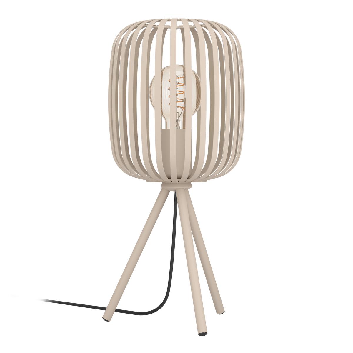 Tischleuchte 900521*romazzina - Sandfarben, Design, Metall (20/43,5cm) - Eglo