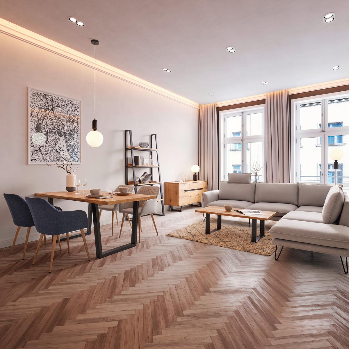 Stolička s podrúčkami NICOLA - sivá - prírodná farba/svetlosivá, Modern, kov/drevo (58/82,5/62cm) - PBJ