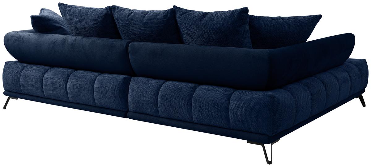 LARGO, ľavá, tmavomodrá, potreba šírky dverí 90 cm - čierna/tmavomodrá, Modern, kov/textil (184/262cm)