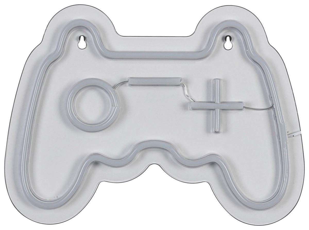 DEKORAČNÍ LED SVÍTIDLO SPIELI - bílá/průhledné, Moderní, plast (30/22/1,30cm) - Mömax