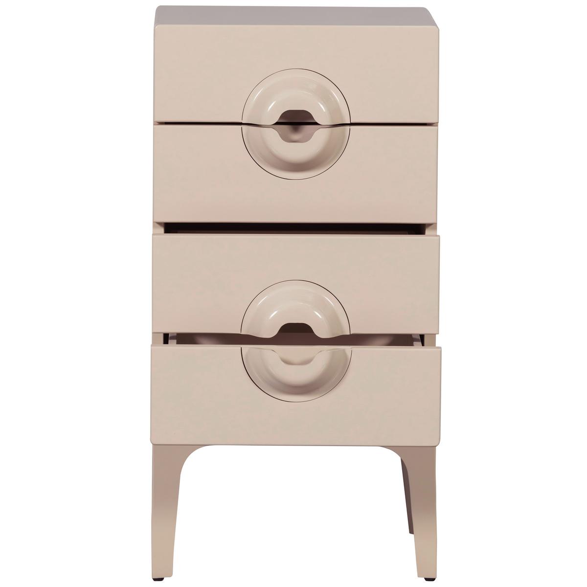 Kommode Merge Greige B: 44cm - Greige, Design, Holz (44/89/45cm) - Livetastic