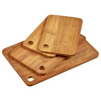 SCHNEIDEBRETT-SET 4-TEILIG, DUNKLER BAMBUS - Braun, Basics, Holz (33/23/4cm) - Kesper