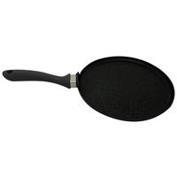 Panvica na palacinky Smart, Ø: 28cm - čierna/sivá, Konventionell, kov/plast (28/1,6cm) - Mömax