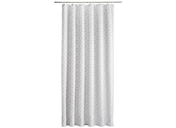 Sprchový Závěs Spain In Türkis, Ca. 180x200cm - bílá/světle šedá, Lifestyle, textil (180/200cm) - Mömax modern living Sprchový Závěs Spain In Türkis, Ca. 180x200cm - bílá/světle šedá, Lifestyle, textil (180/200cm) - Mömax modern living