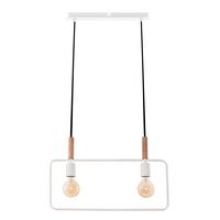 Pendelleuchte 32-73549 - Weiß, Design, Metall (50/6/110cm)