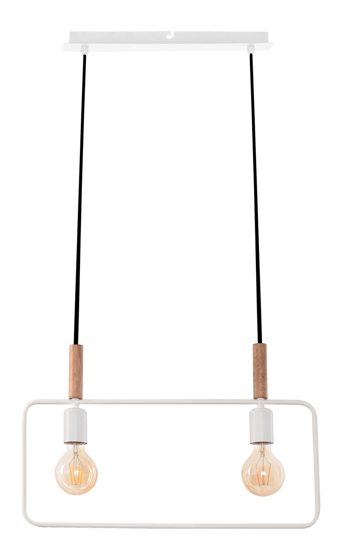 Pendelleuchte 32-73549 - Weiß, Design, Metall (50/6/110cm)