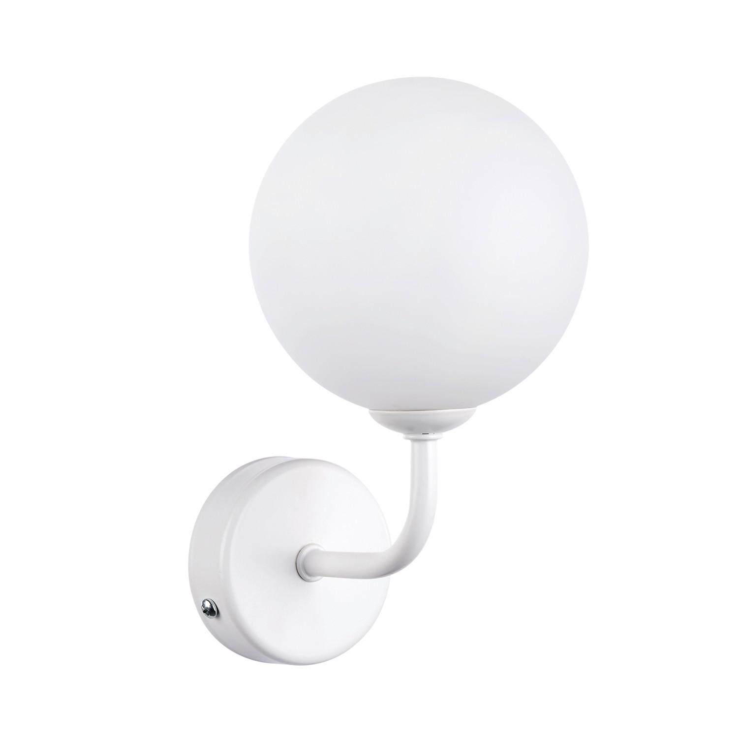 Wandleuchte Sfera Weiß L: 12 cm