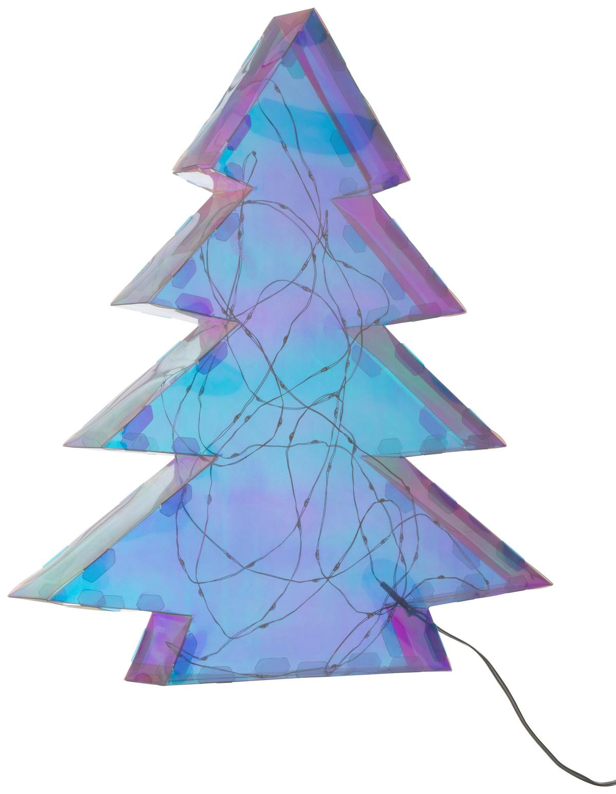 DEKORAČNÍ LED SVÍTIDLO GUTI -PAZ- - čiré, Konvenční, kov/plast (32/4,5/40cm) - Modern Living