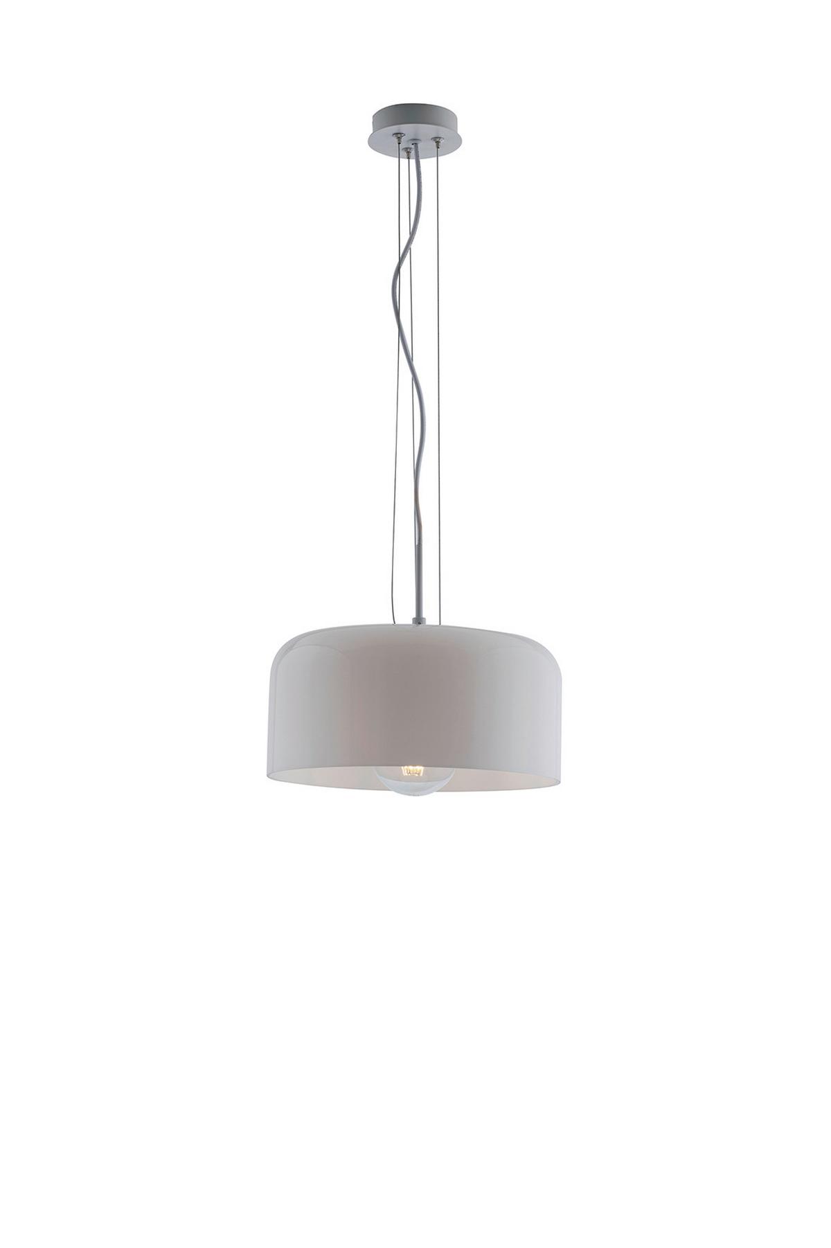 Hängeleuchte I-Gibus-S30 Bco - Weiß, Design, Glas (30/15cm)