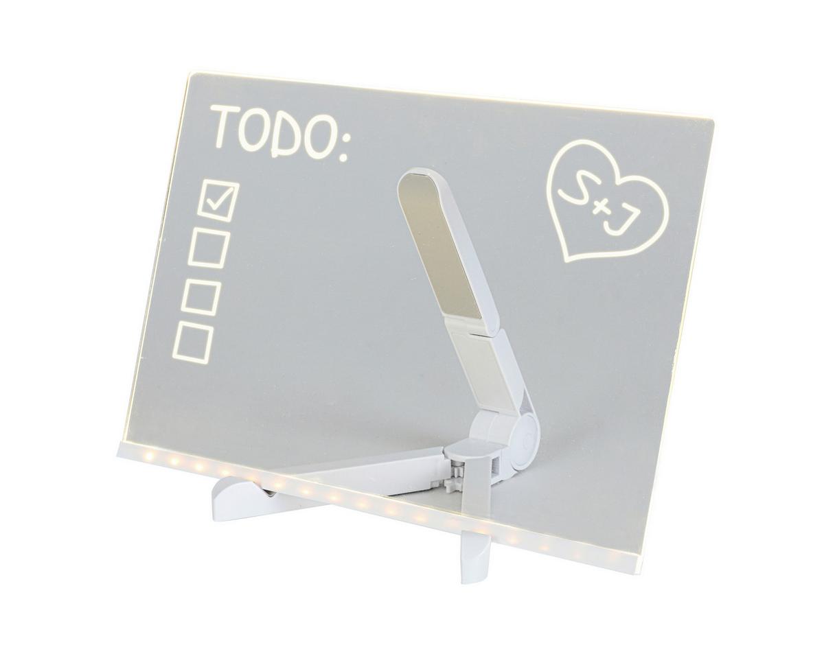DEKORAČNÉ LED SVIETIDLO MALON - priehľadné/biela, Modern, plast (30/18,4/20cm) - Mömax