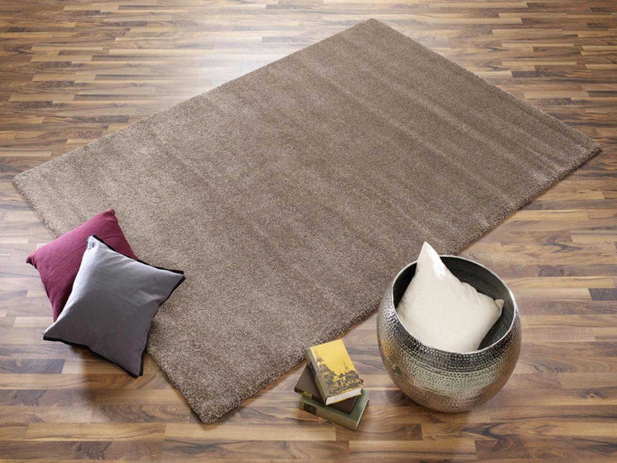 Hochflorteppich Bellevue Braun 240x290 cm - Braun, Basics, Textil (240/290cm) - Novel