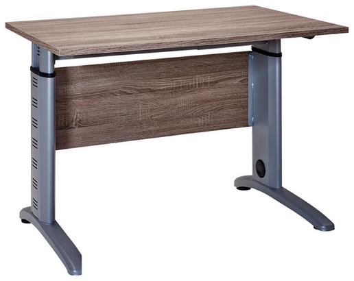 Schreibtisch Höhenverstellbar B 90 Schreibtisch SERIE 1215 in Trüffel