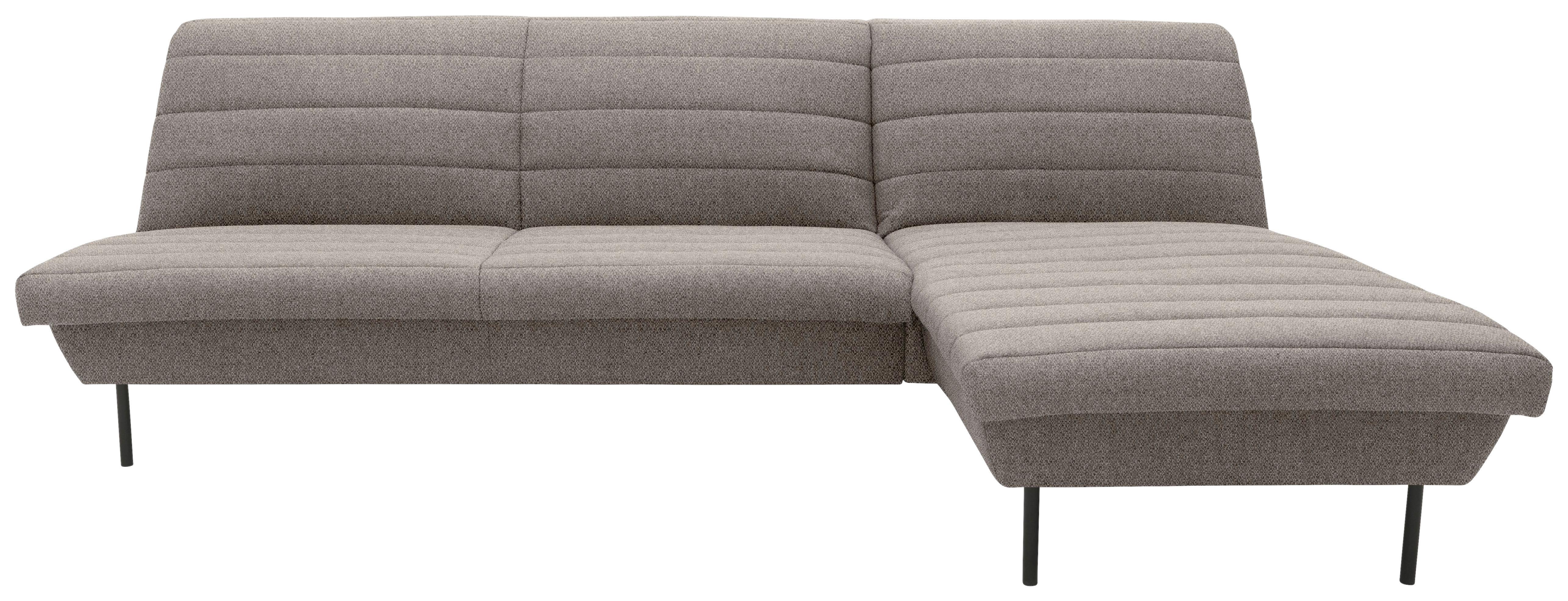 Ecksofa Looks Ix - Beige/Schwarz, Design, Textil (274/168cm) - LOOKS by W.Joop