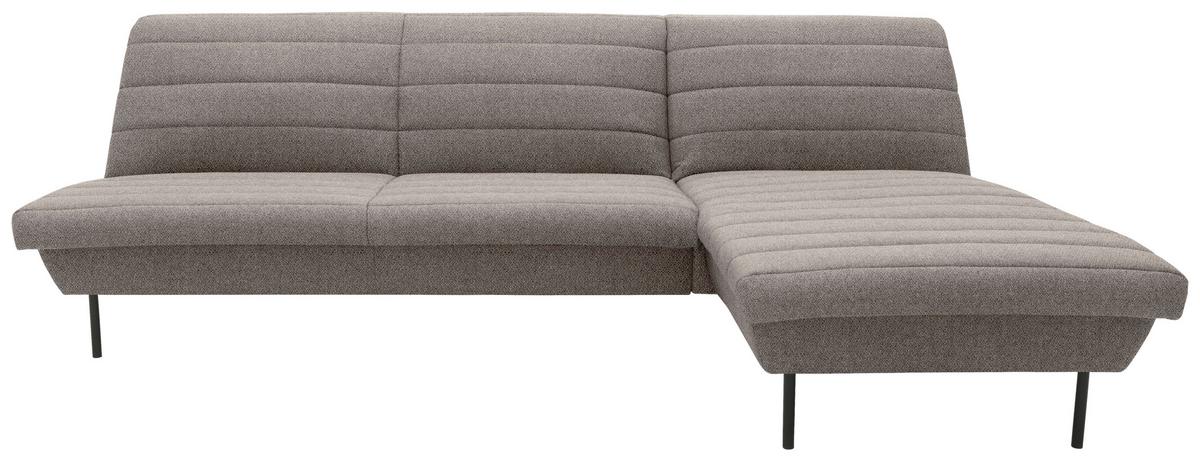 Ecksofa Looks Ix - Beige/Schwarz, Design, Textil (274/168cm) - LOOKS by W.Joop