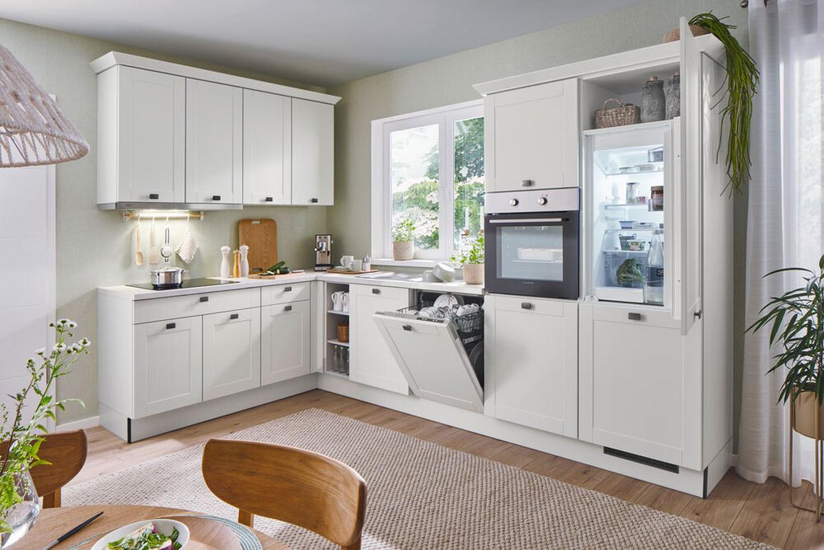 Einbauküchen Pn 435 Frei Planbar Landhausstil - Holzwerkstoff - Pino