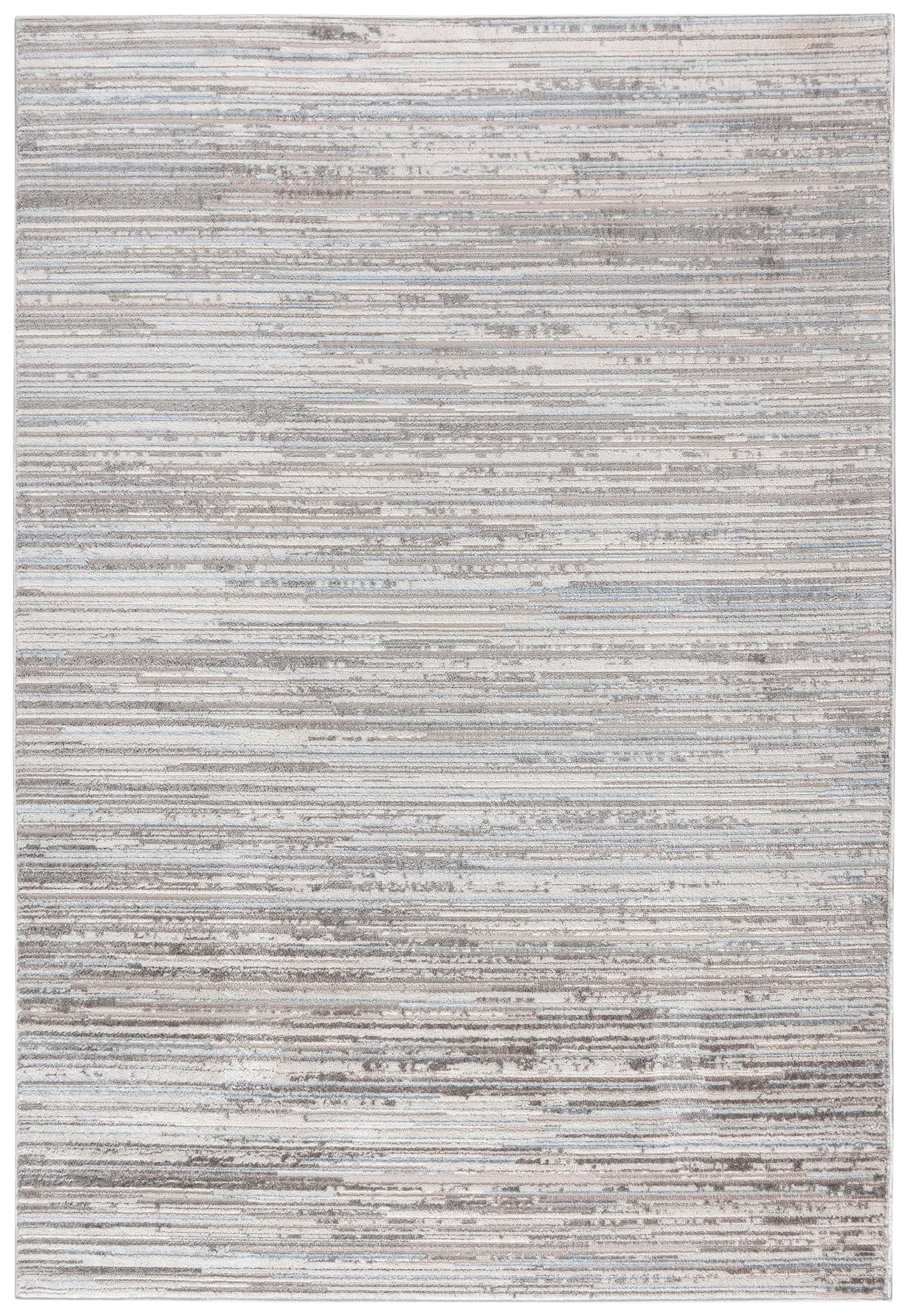 Webteppich Moja - Creme/Hellgrau, ROMANTIK / LANDHAUS, Textil (80/150cm) - James Wood