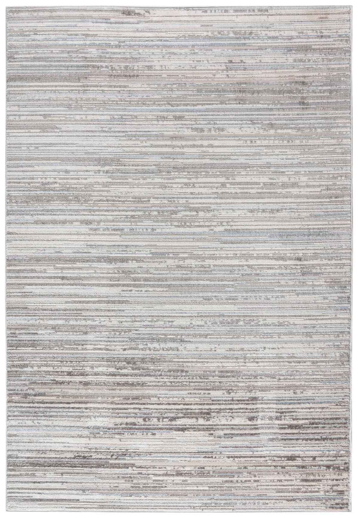 Webteppich Moja - Creme/Hellgrau, ROMANTIK / LANDHAUS, Textil (120/170cm) - James Wood
