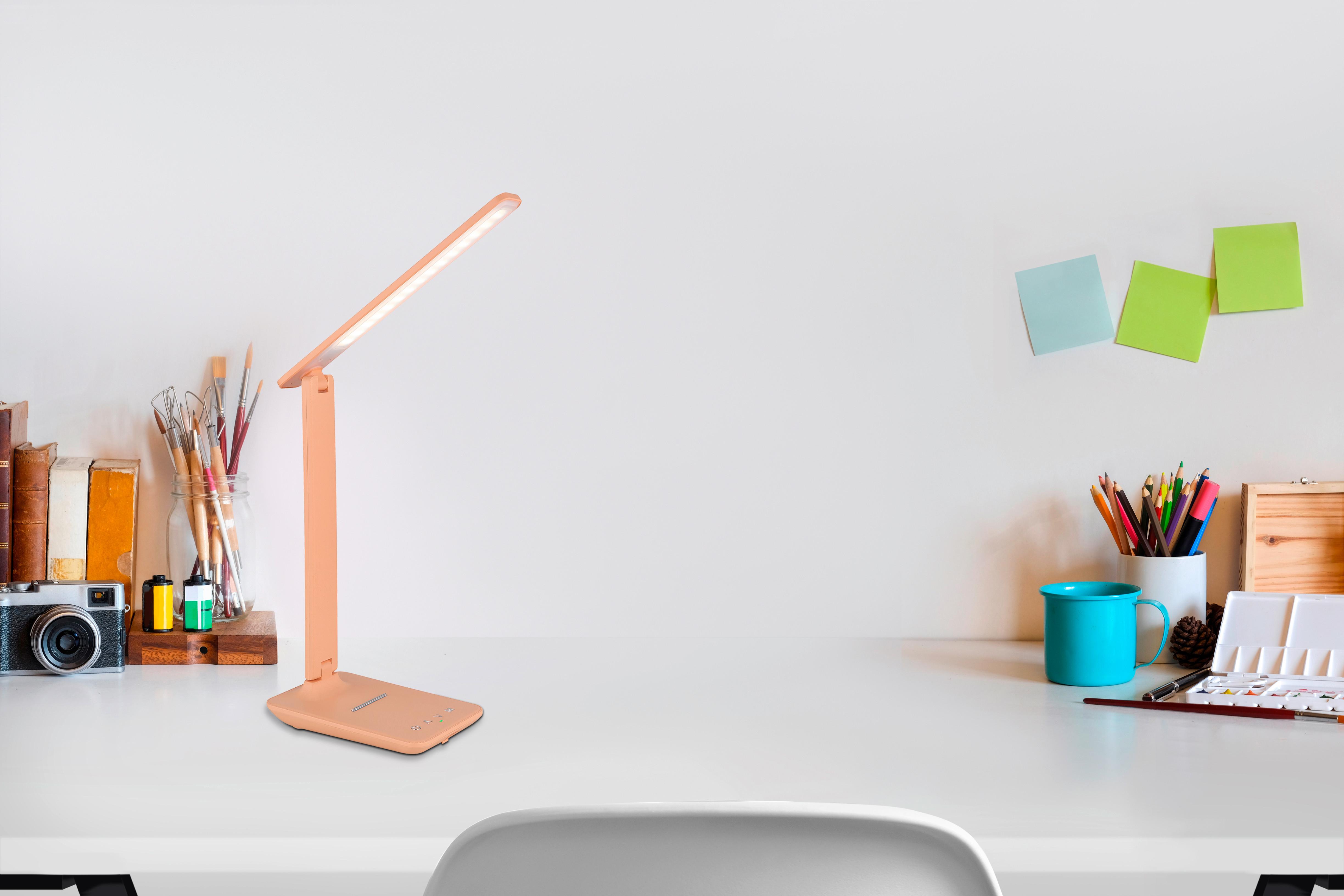 LED-Schreibtischleuchte 58400p - Opal, Design, Kunststoff (42/11,5/56,5cm) - Globo