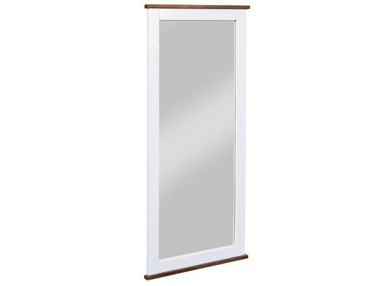 Spiegel Westerland B: 64 cm Weiß - Braun/Weiß, LIFESTYLE, Glas/Holz (64/145/3,5cm) - Carryhome Spiegel Westerland B: 64 cm Weiß - Braun/Weiß, LIFESTYLE, Glas/Holz (64/145/3,5cm) - Carryhome