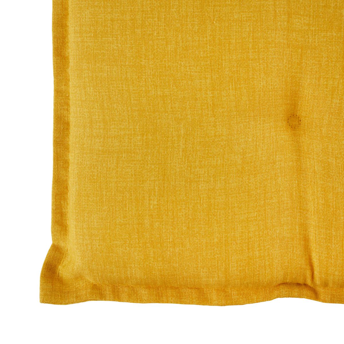 PODUŠKA NA KRESLO GENF 1 - horčicovožltá, Basics, textil (100/48/5cm) - Mömax