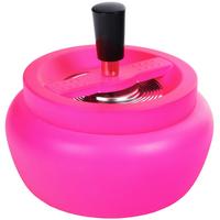 Drehascher Neon Pink - Pink, MODERN, Metall (13cm)
