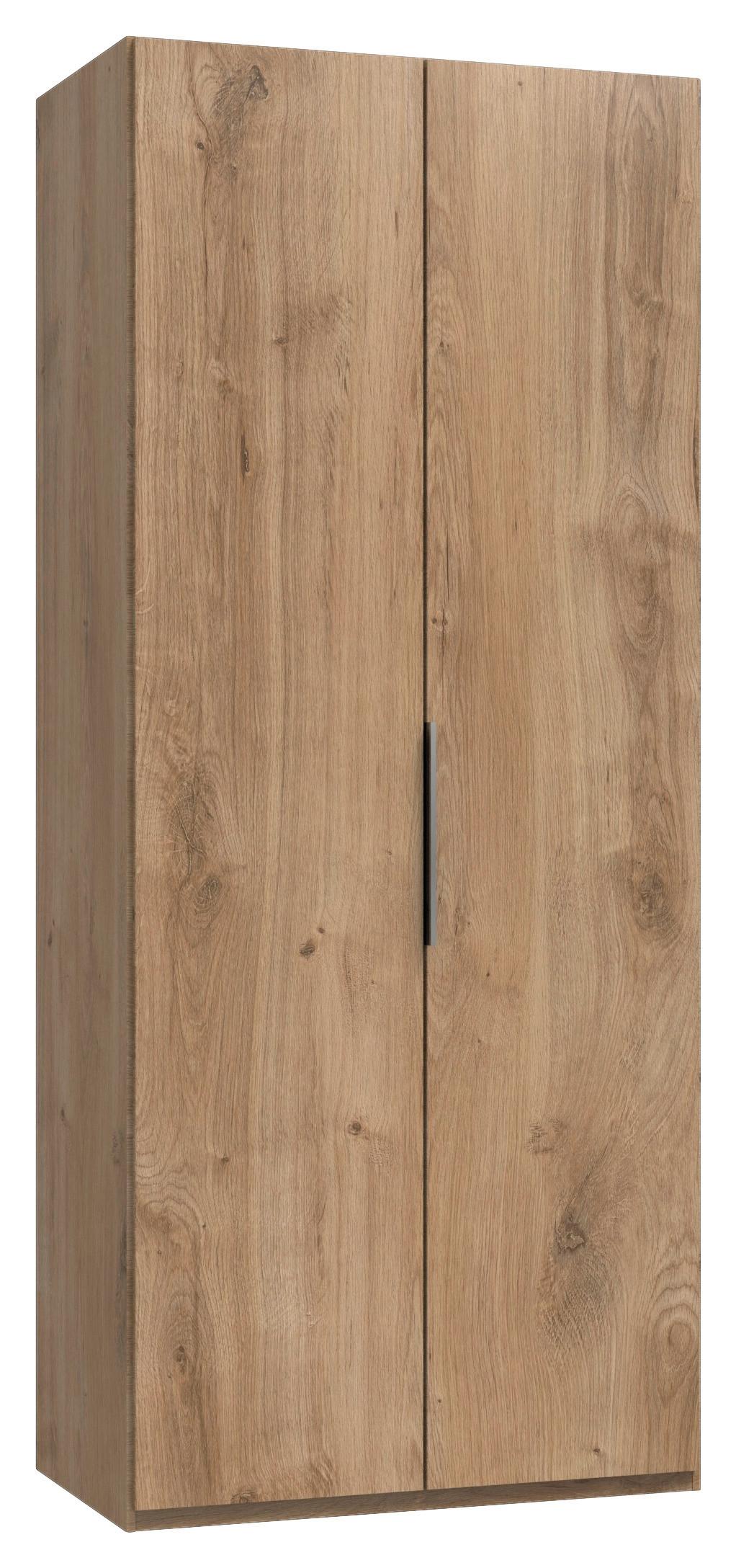Drehtürenschrank Level 36 A Plankeneiche Dekor, B: 100cm - Plankeneiche, MODERN, Holzwerkstoff (100/216/58cm) - MID.YOU