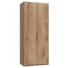 Drehtürenschrank Level 36 A Plankeneiche Dekor, B: 100cm - Plankeneiche, MODERN, Holzwerkstoff (100/216/58cm) - MID.YOU