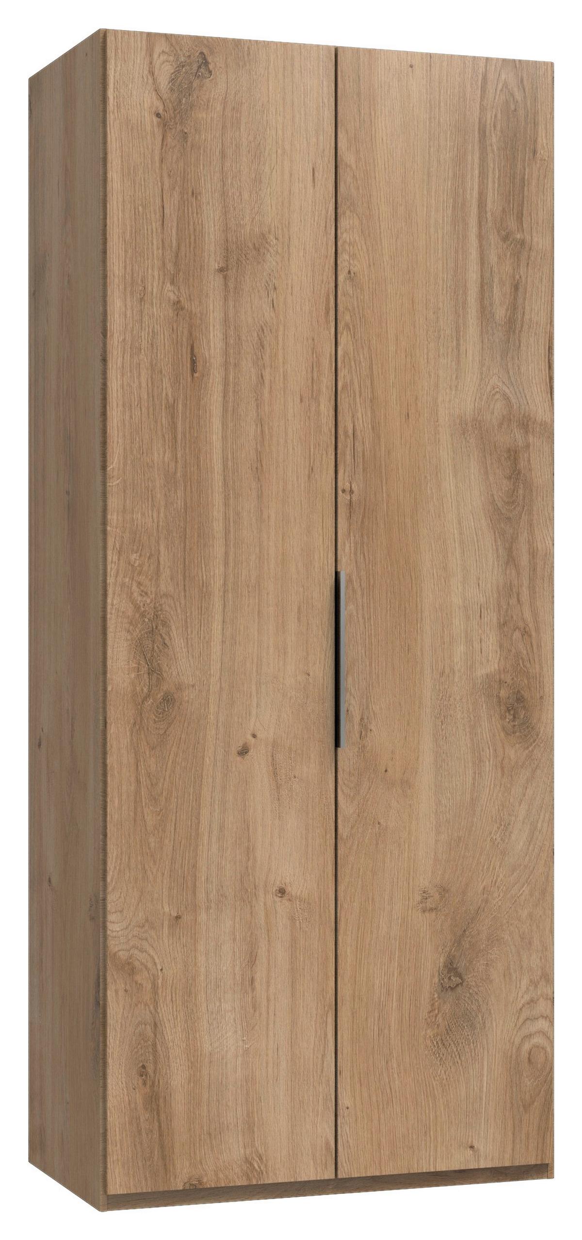 Drehtürenschrank Level 36 A Plankeneiche Dekor, B: 100cm - Plankeneiche, MODERN, Holzwerkstoff (100/216/58cm) - MID.YOU