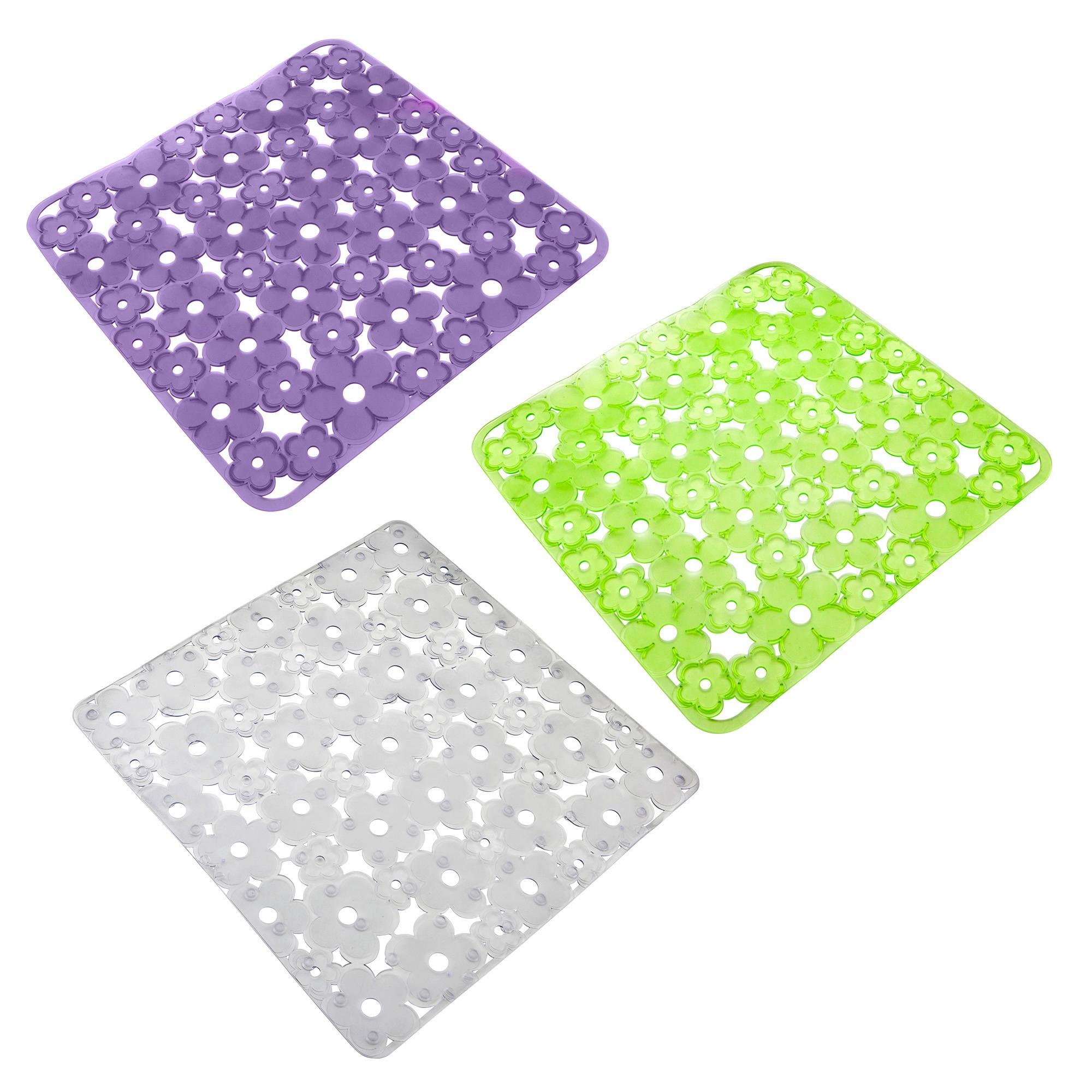 Spülbeckeneinlage Maite BxH: ca. 32x0,4 cm, Abwaschbar - Transparent/Lila, Basics, Kunststoff (32/0,4cm) - Metaltex
