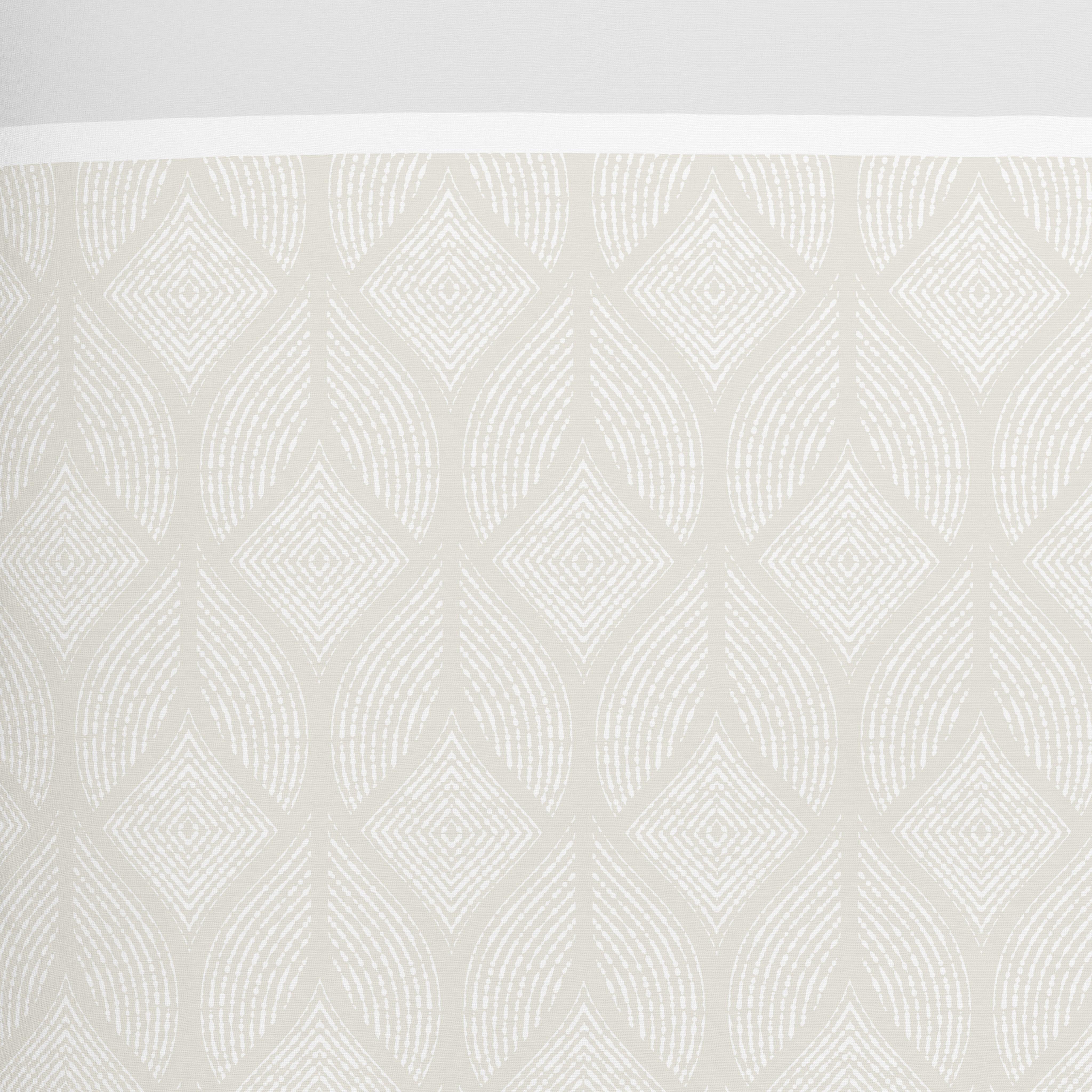 Renforce Bettwäsche 140x200 cm Sierra Baumwolle Taupe - Taupe, MODERN, Textil - Luca Bessoni