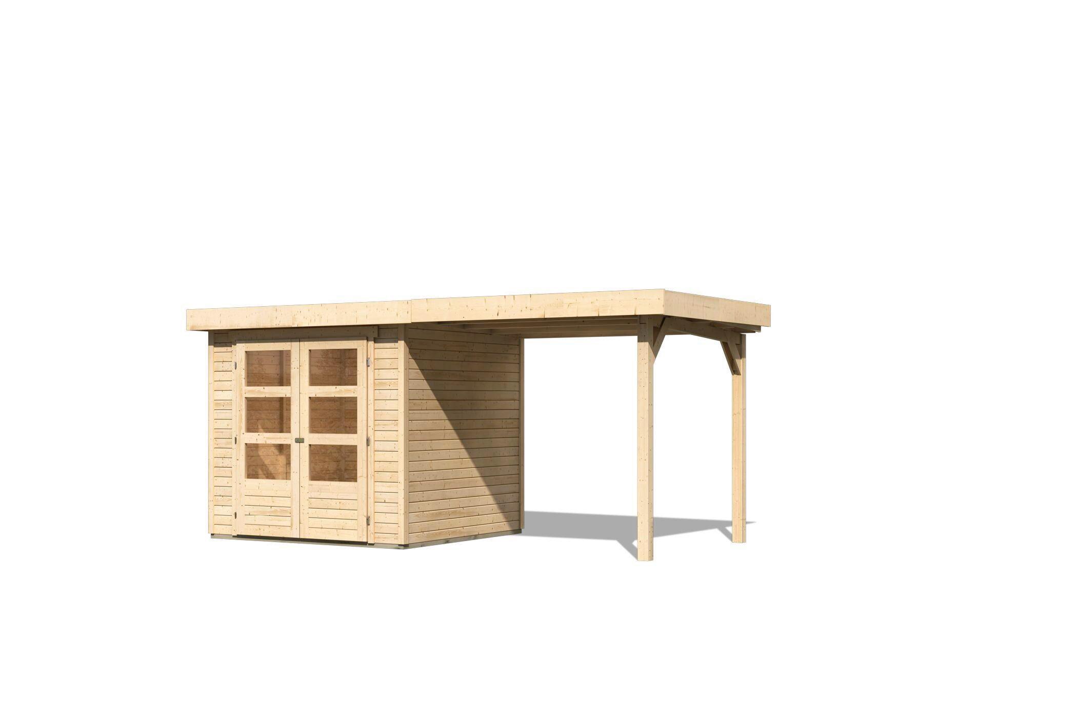 Gartenhaus Bregenz 2 39870 BREGENZ 2 - Fichtefarben, Basics, Holz (213/209/211cm)