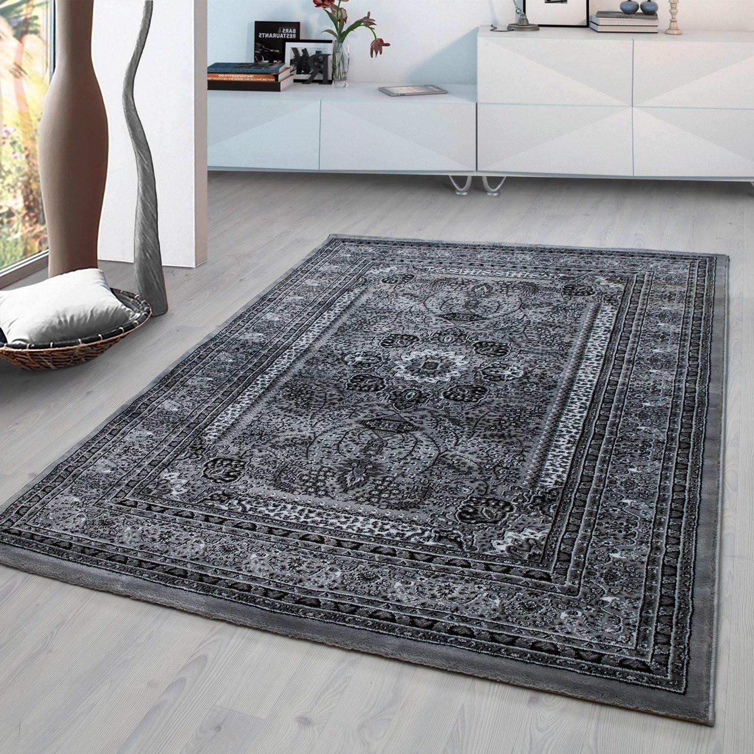 Orientalischer Webteppich Grau Marrakesh 160x230 Cm - Grau, KONVENTIONELL, Textil (160/230cm)