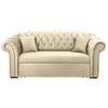 Schlafsofa Cupido - Beige/Schwarz, Design, Textil (213/86/99cm) - MID.YOU