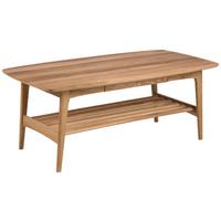 Couchtisch Mit Ablage Und Lade Emma Eiche Dekor - Eichefarben, Trend, Holz/Holzwerkstoff (130/70/51cm) - MID.YOU