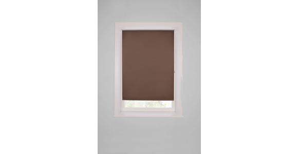 Verdunkelungsrollo Sarah Halbtransparent 75x150 cm - Taupe/Braun, MODERN, Textil (75/150cm) - Luca Bessoni