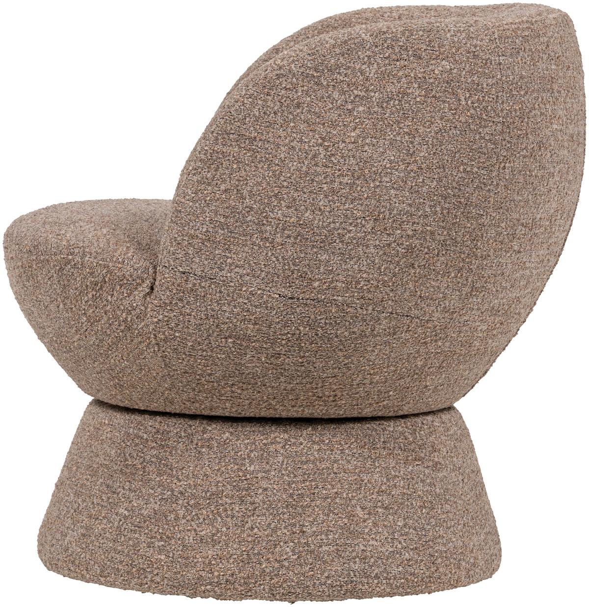 Sessel Shuffle Braun B: 73cm - Braun, Design, Textil (73/72/71cm) - Livetastic