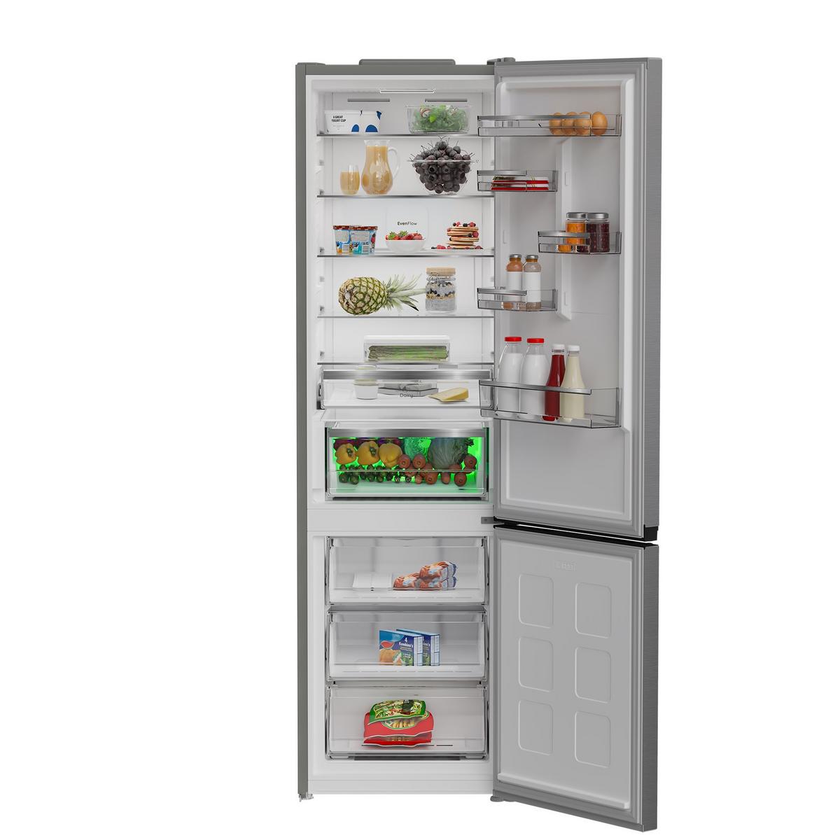 Kühl-Gefrier-Kombination KSN10 2600 X, EEKL: C - Edelstahlfarben, Basics (59,5/203,5/67,3cm) - Elektra Bregenz