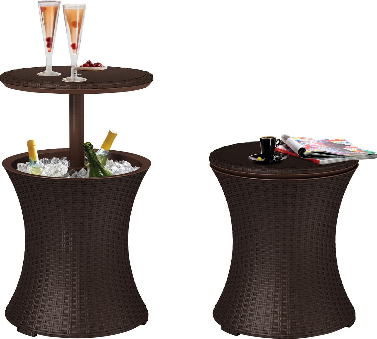 ZAHRADNÍ BAROVÝ STŮL COOL BAR - Konvenční (49,5/57-82,5/49,5cm) - Mömax