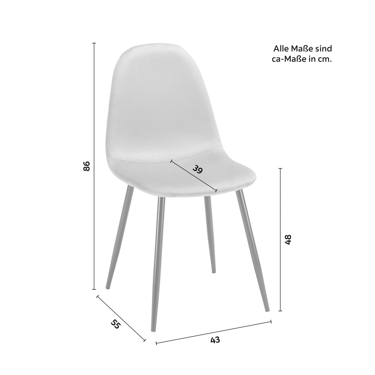 Stolička Lio - čierna/hrdzavá, Modern, kov/drevo (43/86/55cm) - Modern Living