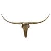 Wanddeko Wohnling Goldfarben B: 125 cm - Goldfarben, MODERN, Metall (125/60/10cm) - MID.YOU