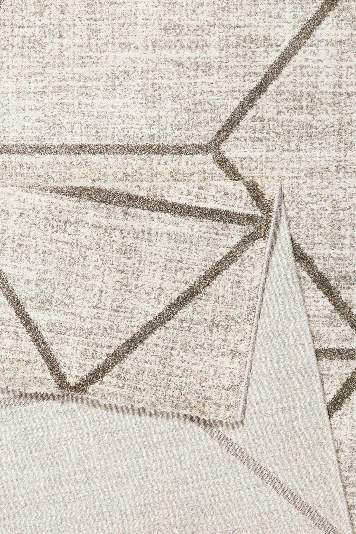 Webteppich Bossa Lounge Taupe/Beige 200x290 cm - Taupe/Beige, Design, Textil (200/290cm) - WECON HOME