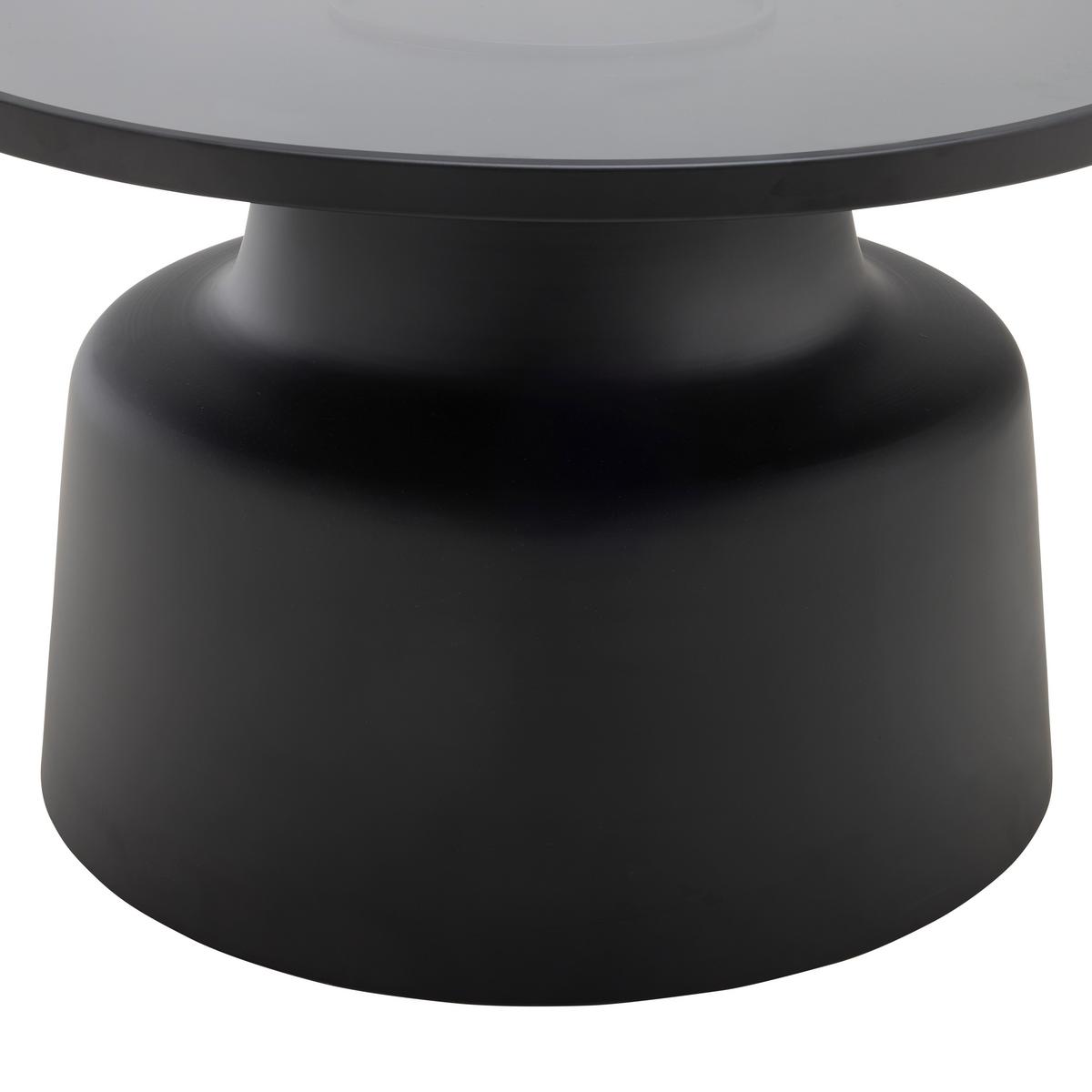 KONFERENČNÝ STOLÍK JARO -TREND- - čierna, Modern, kov/sklo (72/40/72cm) - Premium Living
