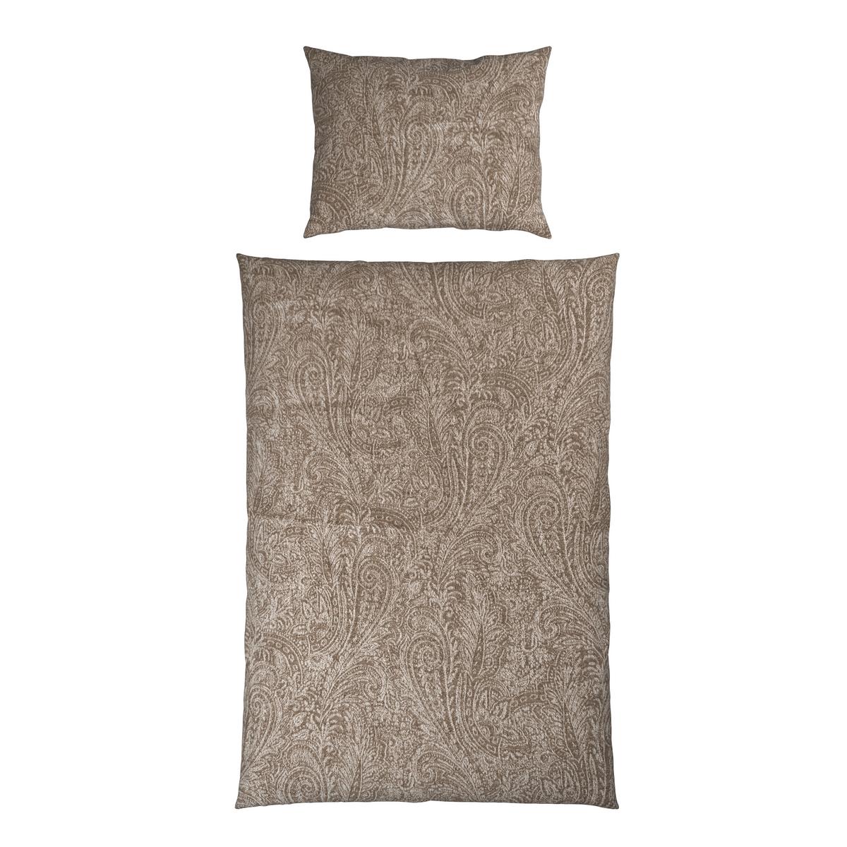 Bettwäsche Kordula - Beige, ROMANTIK / LANDHAUS, Textil - James Wood