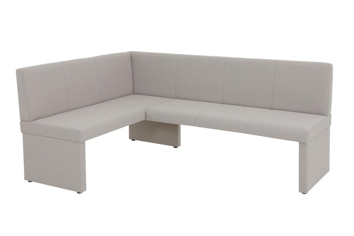 Eckbank Turin Reb - Schlammfarben, MODERN, Holz/Textil (200/92cm) - MID.YOU