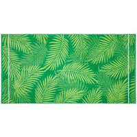 Strandtuch La Palma - Grün, KONVENTIONELL, Textil (75/150cm) - Ondega